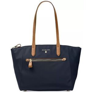 MICHAEL Michael Kors Kelsey Top-Zip Medium Tote Navy Blue